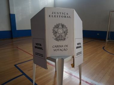 cabine de votação